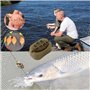 10 Pièces Pêche Méthode Feeder en Ligne de pêche, Inline Méthode De Pêche La Carpe Feeder Mangeoires Moule Plastique Outils à Ap
