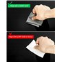 QWORK® 400x400x3mm Plaque Acrylique pour Photographie, Panneaux Réflecteurs Acryliques Fond Photo pour Produit de Bijoux Aliment