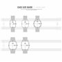 Fossil ES5221 Montre à quartz tendance pour femme, Bracelet