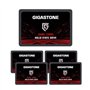 Gigastone SATA SSD internes 128Go (Lot de 5) 2.5" SATA III Interface 3D NAND Disque Dur SSD Disque de Jeu Compatible avec Ordina
