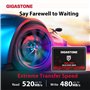 Gigastone SATA SSD internes 128Go (Lot de 5) 2.5" SATA III Interface 3D NAND Disque Dur SSD Disque de Jeu Compatible avec Ordina