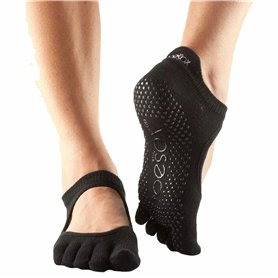 Chaussettes Antidérapantes Atipick Noir Yoga