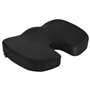 Amazon Basics Rectangulaire Coussin d’assise en mousse à mémoire de forme pour siège de bureau