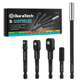 DURATECH Adaptateurs Porte Douille 5 Pièces