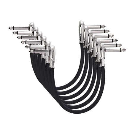 Amazon Basics Auxiliaire Câble Patch Guitare pour Pédales d'Effets