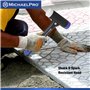 MichaelPro MP004026 13.6-Inches Double Faced Soft Mallet | Weather-Resistant, Well-Balanced Handle, Shock & Spark Resistant Head