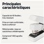 agrafage plat sans effort