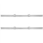 VEVOR SBR16UU Lot de 2 guides linéaires SBR16-800 mm en acier au carbone en aluminium avec 4 blocs de glissement SBR16UU Rouleme
