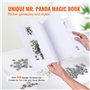VEVOR Machine à Badges de 25 mm Presse à Badges avec 500 Kits de Consommables Livre Magique et Coupe-Cercle Machine à Fabriquer 