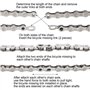 QKURT Pince à verrou chaîne + Outil rivetage chaîne vélo + 6 Paires de maillons manquants vélo, Pince à chaîne pour riveteuse ma