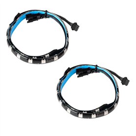 J&D Bande lumineuse à LED PC RVB