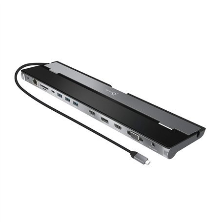 Station d'accueil Type-C j5create - Prend en Charge 3 écrans simultanément - DisplayPort