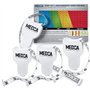 Lot de 4 mètres ruban à mesurer pour le corps et les graisses, règle rétractable pour calculer les mesures du corps et du poids 
