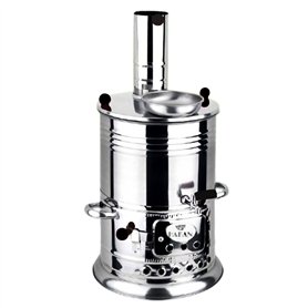 Hakan Bouilloire à thé turque portable Samovar pour camping