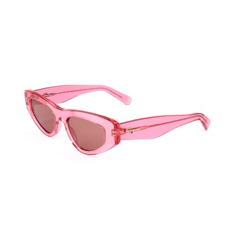 Salvatore Ferragamo SF995S 44692 664 Crystal Pink Sole Women's Steel