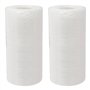 Othmro Lot de 2 films étirables en plastique durable - 15 cm x 200 m - Très résistants - Pour déménagement et emballage - Transp