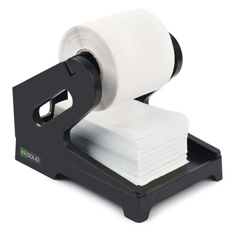 U.S. Solid Porte-étiquettes pour rouleaux et étiquettes d'expédition pliées en éventail
