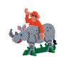 Hama- Mini Sachet 2000 Perles Marron Nounours, 501-60