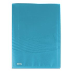 ELBA Osmose protège-documents 40 vues polypropylène translucide bleu turquoise A4