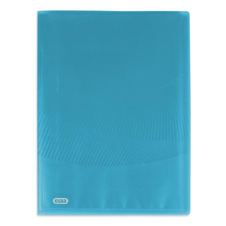 ELBA Osmose protège-documents 40 vues polypropylène translucide bleu turquoise A4