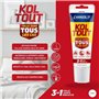 Colle de fixation et d'étanchéité - CYANOLIT - Cristal - Tube 125 ml - Transparent - Pratique et flexible