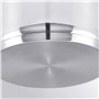 Beka 12030244 Polo Couscoussier + couvercle verre en acier inoxydable 24 cm, Gris