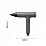 Calor Nano Sèche-cheveux, Moteur digital haute vitesse, Flux d'air 266km/h max, Design ultra-compact, HY8120C0