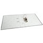 Exacompta - réf. 53709E - Carton de 20 classeurs à levier papier marbré gris - Dos 80 mm - Mécanique 80 mm - Dimensions extérieu