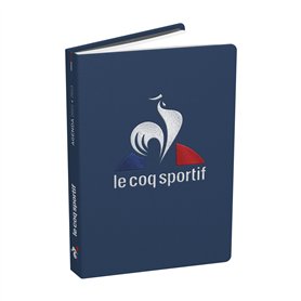 Agenda Scolaire 2024 - 2025 LE COQ SPORTIF Couverture polyuréthane avec logo brodé 12x17cm journalier