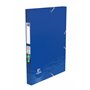Oxford Boîte Capacité Standard Oceanis 24x32cm Dos 25mm avec Elastique Couverture Polypro Recyclé Opaque Couleurs Aléatoires