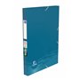 Oxford Boîte Capacité Standard Oceanis 24x32cm Dos 25mm avec Elastique Couverture Polypro Recyclé Opaque Couleurs Aléatoires