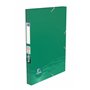 Oxford Boîte Capacité Standard Oceanis 24x32cm Dos 25mm avec Elastique Couverture Polypro Recyclé Opaque Couleurs Aléatoires