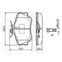 Bosch BP546 - Plaquettes de Frein Avant pour Voiture - Qualité Bosch - Réduction du Bruit et de la Poussière - Certifié ECE-R90 