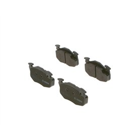 Bosch BP552 - Plaquettes de Frein Avant pour Voiture - Qualité Bosch - Réduction du Bruit et de la Poussière - Certifié ECE-R90