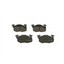Bosch BP552 - Plaquettes de Frein Avant pour Voiture - Qualité Bosch - Réduction du Bruit et de la Poussière - Certifié ECE-R90 