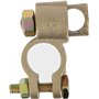 Restagraf - Cosse de Batterie Borne Positive à Double Serrage pour Section de Fils 50 mm² - Réf. 225097 - Blister de 1