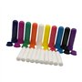 Healifty Lot de 20 tubes d'inhalation nasale vides rechargeables pour huiles essentielles aromathérapie avec barre en coton