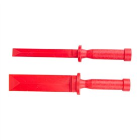 OROK - Grattoir plastique souple – Lot de 2 – 19 et 38 mm – Nettoyage sans rayures