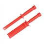 OROK - Grattoir plastique souple – Lot de 2 – 19 et 38 mm – Nettoyage sans rayures