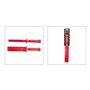 OROK - Grattoir plastique souple – Lot de 2 – 19 et 38 mm – Nettoyage sans rayures