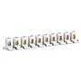 Legrand LEG34000 - Série de 10 BORNES séparables capacité 2 Pas 15 mm x 6 mm