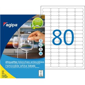 Agipa 119646 2000 Etiquettes Multi Usage