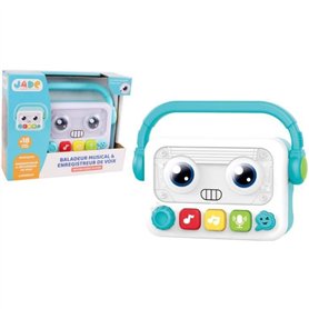Baladeur robot musical & lumineux - J.A.D.E - 17 cm - Musique