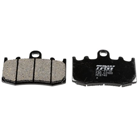 TRW MCB748 Organic Allround Kit de Plaquettes de Frein pour BMW K Essieu Avantet Autres Motos