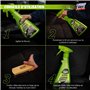 GS27 - Nettoyant Textiles & Alcantara - Nettoie et Détache en Profondeur - Compatible Tissus Sensibles - Fabriqué en France - 50