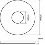 SOMATHERM FOR YOU - P9060 - Joint reservoir 90x60x6 adaptable à la marque SAS