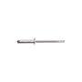 Lot de 50 rivets ALX TRS alu/acier standard DEGOMETAL - 4 x 10 mm