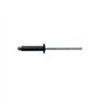 Lot de 50 rivets éclatés noirs GOSTAR TRS standard DEGOMETAL - 4 x 16 mm