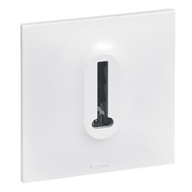 Legrand - Prise téléphone Neptune - 8 contacts en T - Blanc