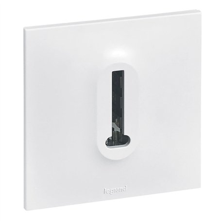 Legrand - Prise téléphone Neptune - 8 contacts en T - Blanc